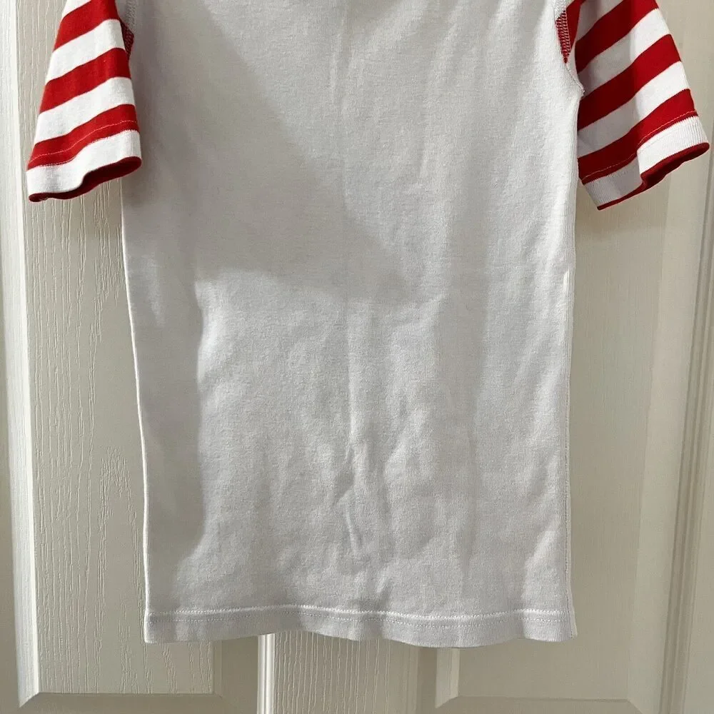 Hanna Andersson Toy Story 4 Jessie Short Sleeve Pajama Top Girls Size 130 US 8